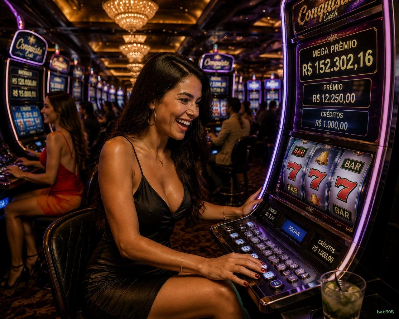 Imagem promocional da bet505 mostrando a plataforma e suas vantagens